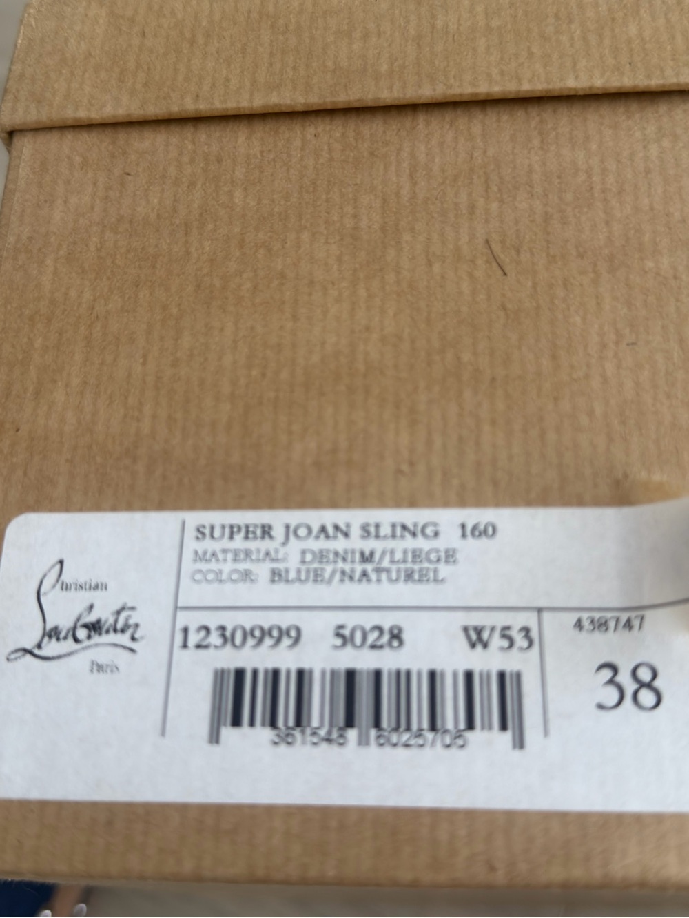 Christian Louboutin Super Joan Sling 160 - Picture 14 of 15
